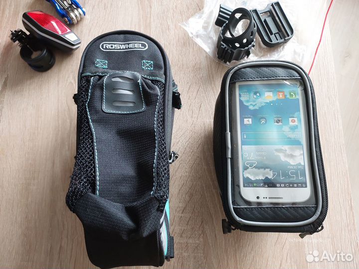 Сумочка под сиденье для велосипеда чехол телефона