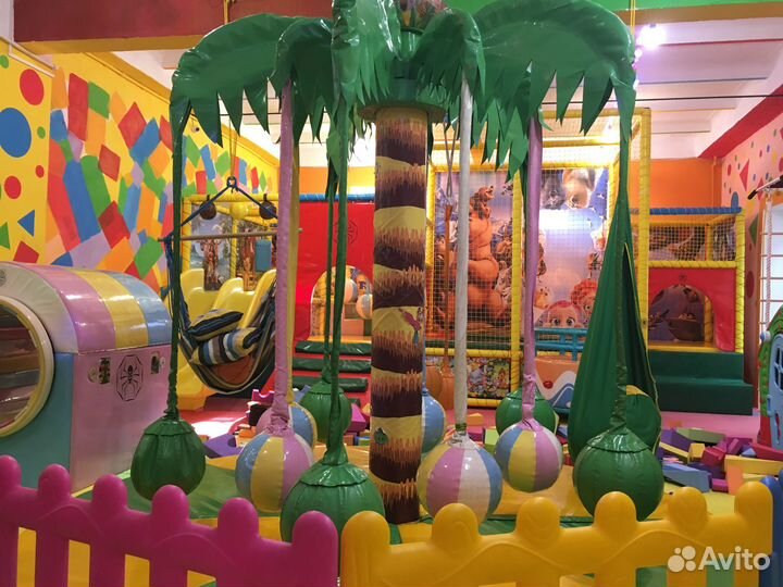 Детское кафе с бассейнами,шатрами и мангалом