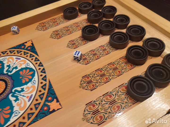 Нарды в кейсе 50см