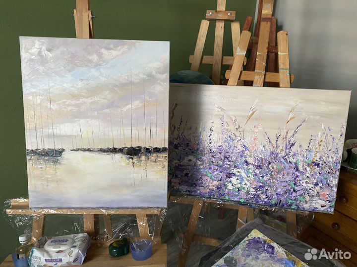 Мастер класс по живописи маслом