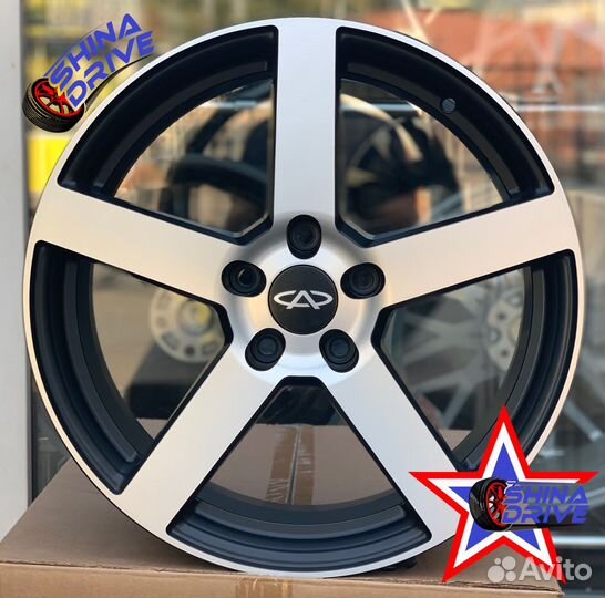 Диски Chery Tiggo R18 5x108 Black Matt Groove