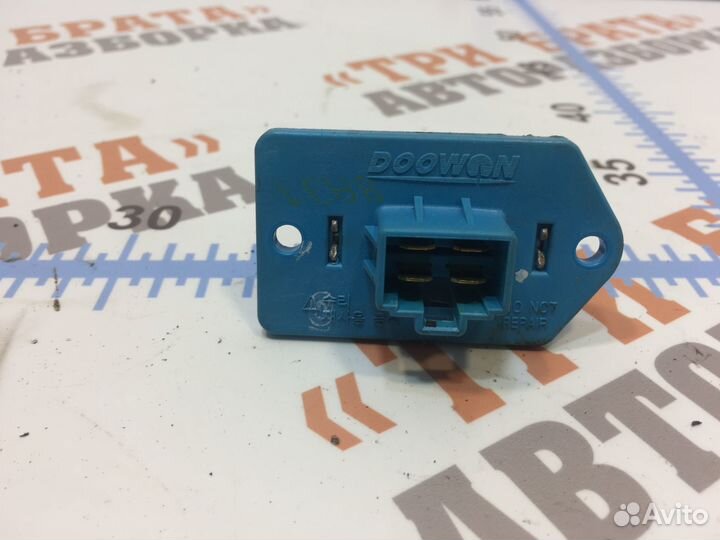 Хендай Реостат вентилятора отопителя салона