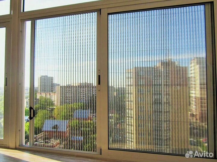 Москитная сетка гармошка