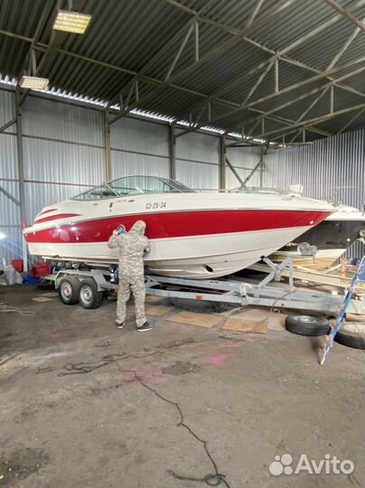 Стоянка катеров.Сезонное хранение водной техники