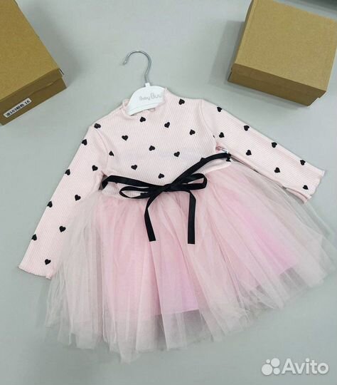 Платье на девочку 68,74,80