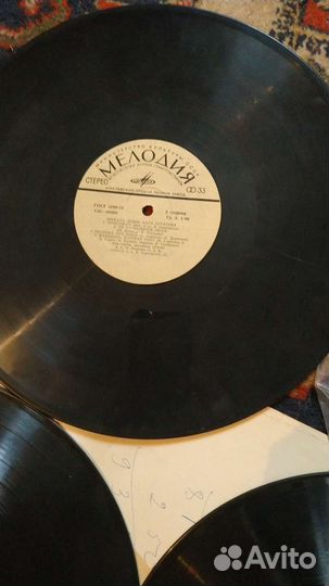 Виниловые пластинки СССР