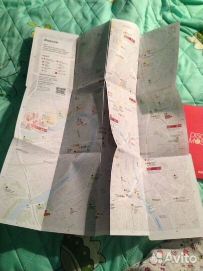 Туркарта по центру Москвы