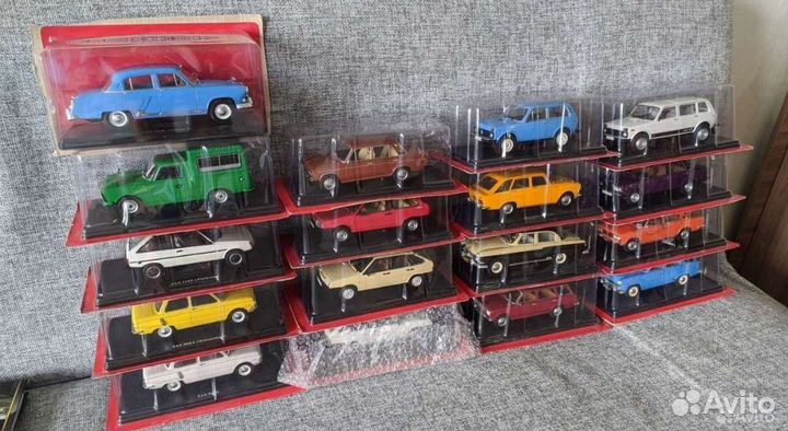 Легендарные советские автомобили Ашет 1/24