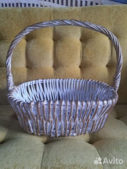 Корзина плетеная