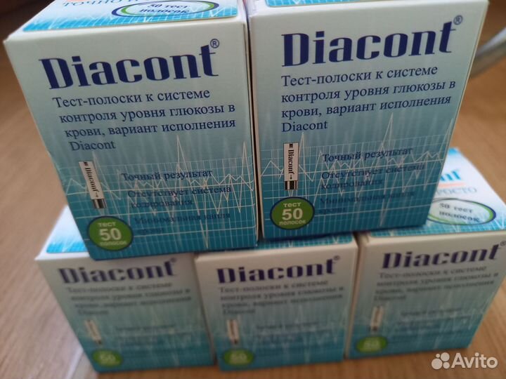 Тест полоски Диаконт