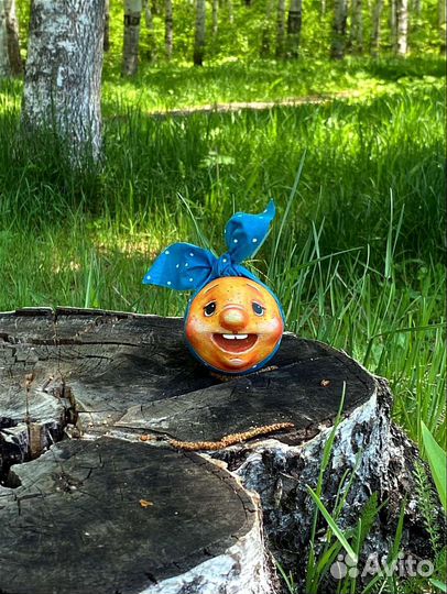 Елочная игрушка Колобок