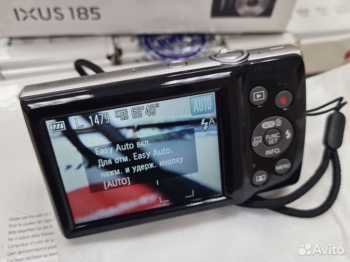 Компактный фотоаппарат canon ixus 185