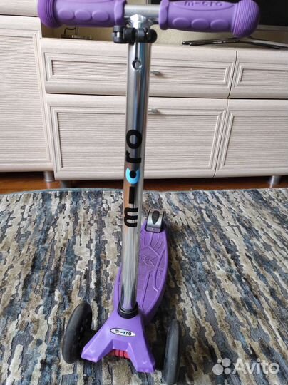 Самокат детский трехколесный бу