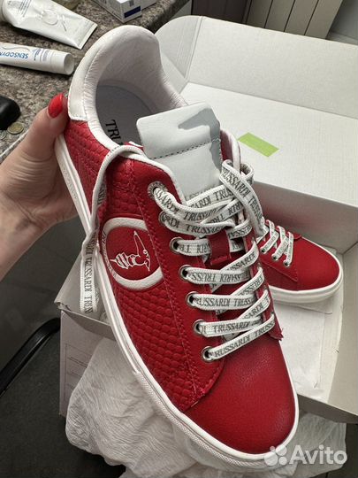 Кеды женские trussardi 38 оригинал