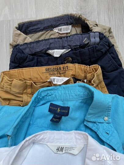 Брендовые вещи пакетом на мальчика 5-6 лет