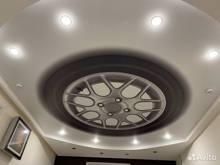 Натяжные потолки установка