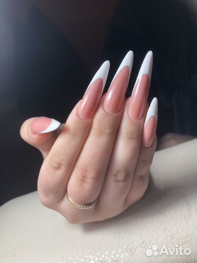 Маникюр гель лак наращивание укрепление