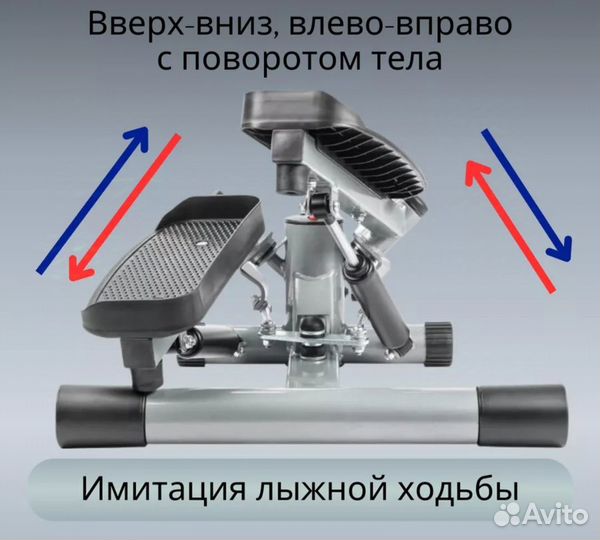 Тренажер степпер поворотный