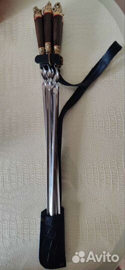 Набор шампуров головы зверей