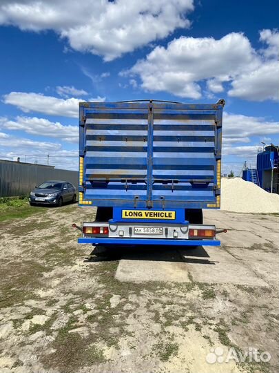 Полуприцеп бортовой зерновоз