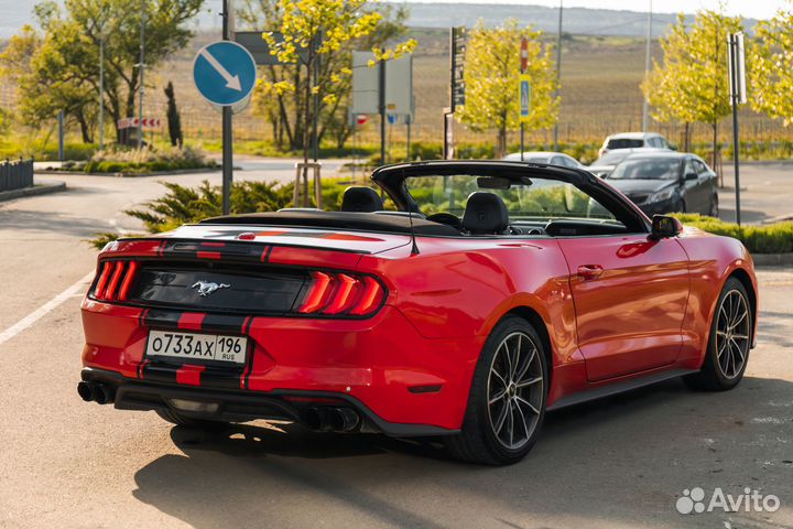 Прокат автомобиля Ford Mustang кабриолет