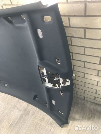 Mercedes w204 Обшивка потолка черная