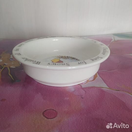 Детская тарелка Royal doulton. Винни-Пух