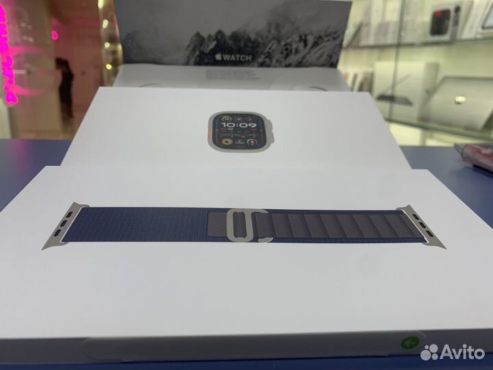 Apple watch Ultra 2 2023 49 mm Blue Alpine Loop