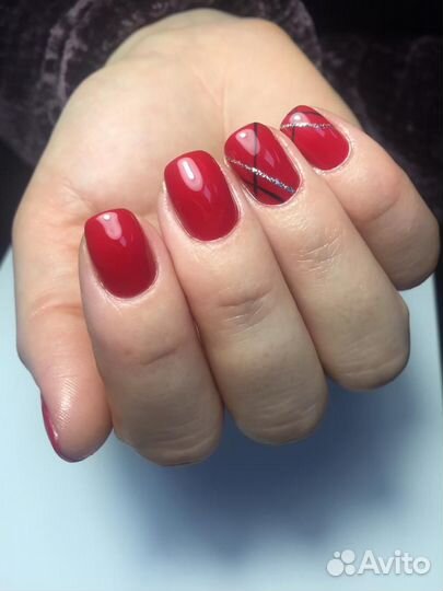 Маникюр с покрытием гель лак на дому