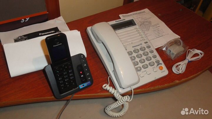 Телефон panasonic KX-TS2365\ tgha20-радио-2шт