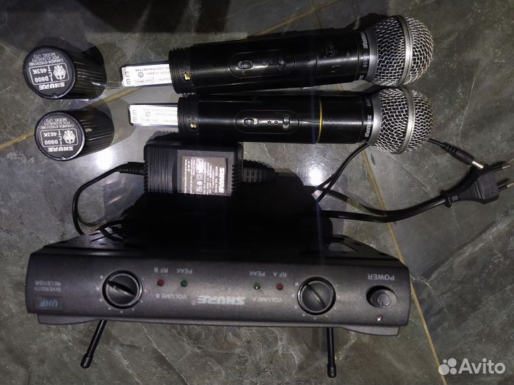 Радиомикрофон shure sm58 китай