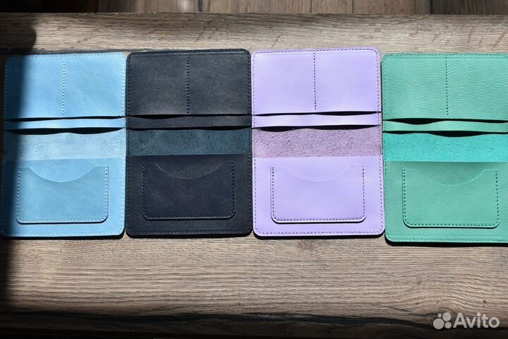 Обложка на паспорт кожаная
