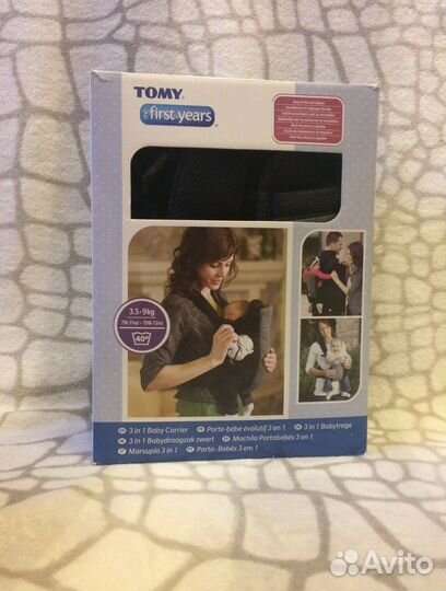 Рюкзак переноска 3 в 1 для детей от 3,5 до 9 кг