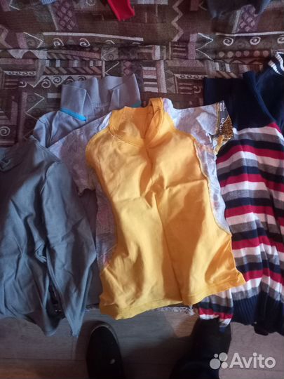 Вещи пакетом на мальчика 122