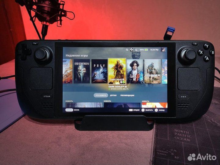 Игровая приставка Steam Deck 512 Gb в комплекте Иг