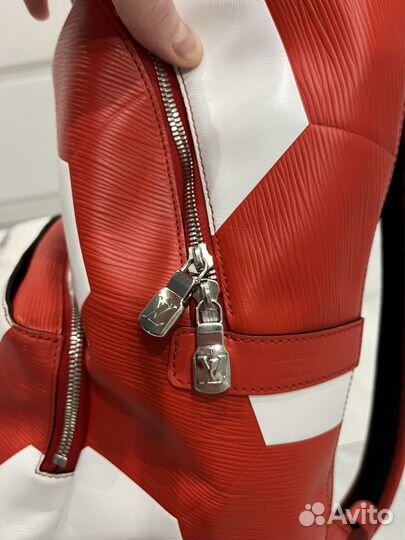 Louis Vuitton Apollo Backpack Red 2018