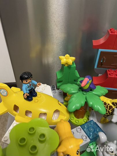 Лего дупло 10907 животные мира