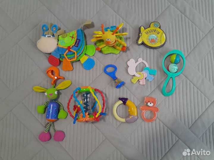 Игрушки погремушки Tiny, Playgro, Sophie