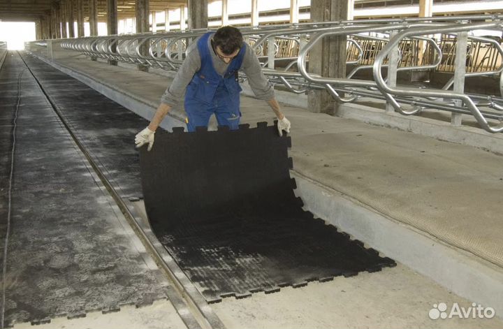 Покрытия пола деннника(маты) для лошадей Суперлайт