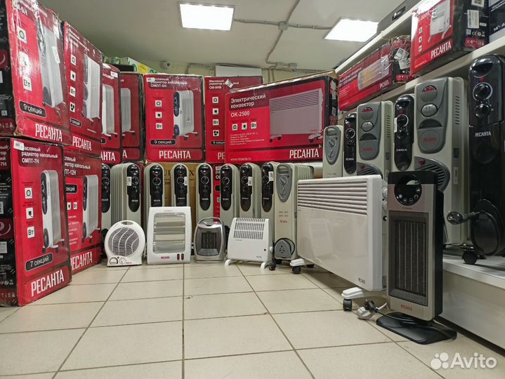 Обогреватели и конвекторы новые и б.у. с гарантией