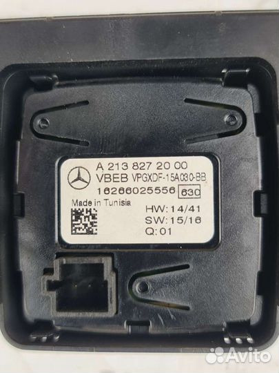 Блок кнопок центральной консоли Mercedes W213