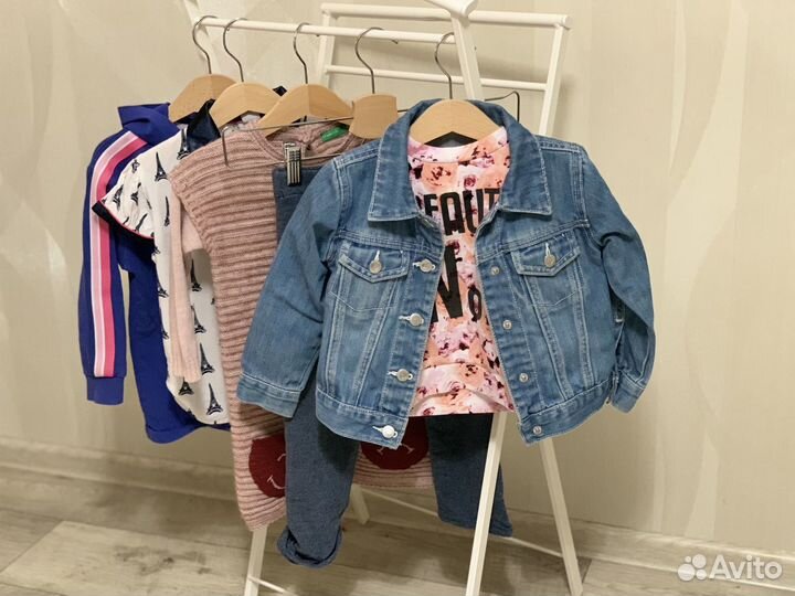 Пакет одежды на девочку р 98-104