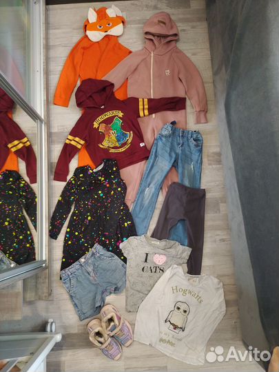 Пакет вещей на девочку 128