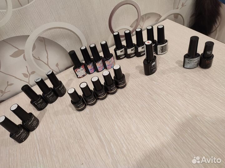 Маникюрный набор с лампой