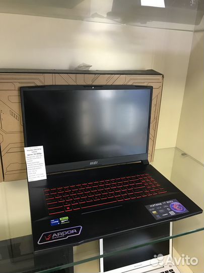 Ноутбук msi gf76 Katana