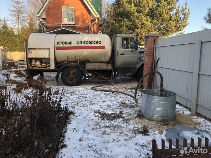 Доставка сжиженного газа