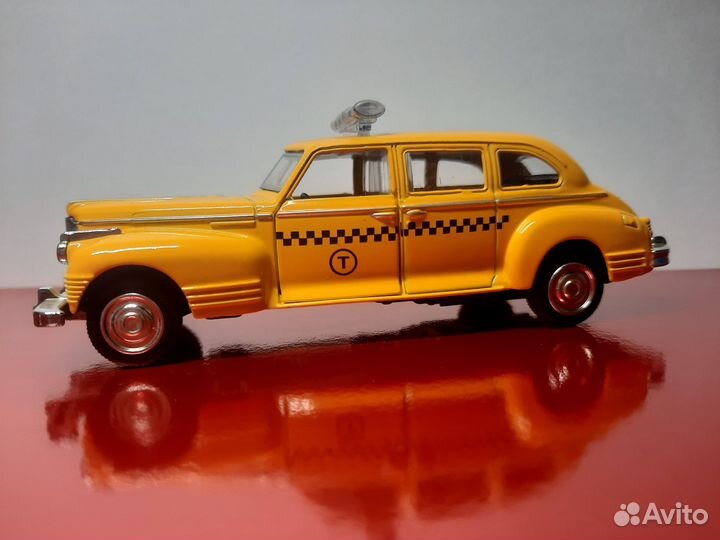 Модель зис-110 такси Машинка Коллекционная