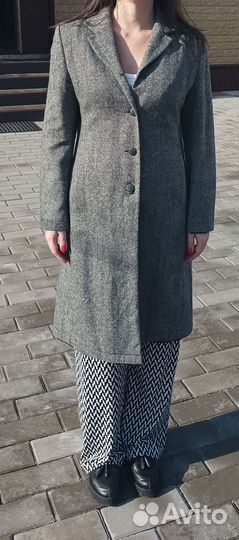 Пальто женское шерсть 48