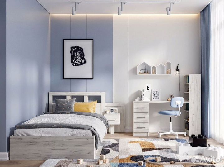 Стол компьютерный со стеллажом новый