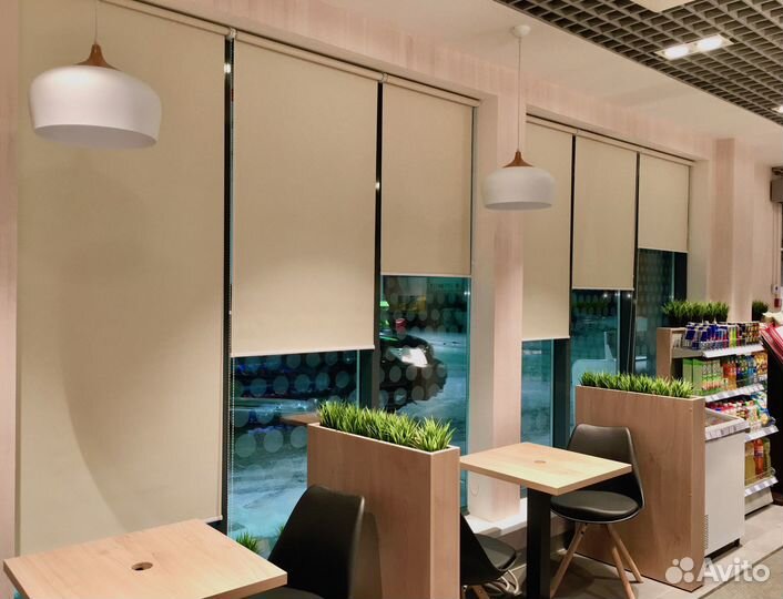 Рулонные шторы и жалюзи